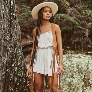 Spell Cream Jumpsuit